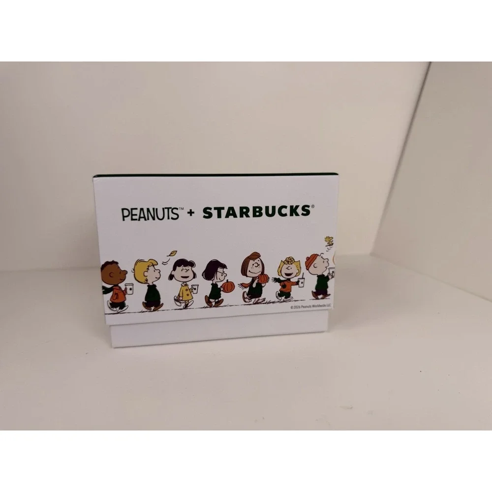 Starbucks Peanuts Snoopy 14oz Ceramic Mug New In Box Limited Edition